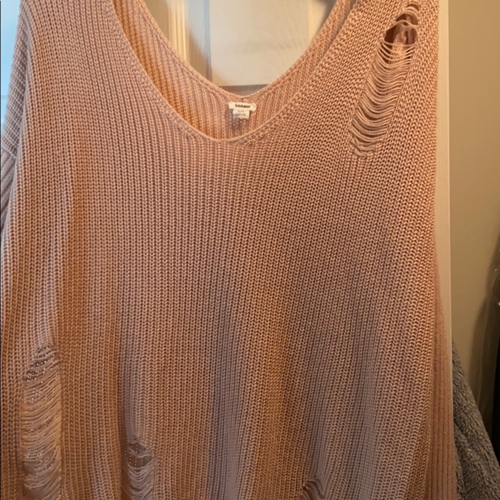 Garage Sweater with rips